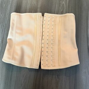 Women's Cream Waist Cincher Shapewear